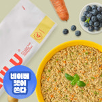 [룰루키친] 강아지화식 반려견자연식 건강식 노견 닭고기 수제사료 1kg : 룰루키친