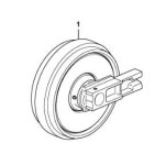 볼보 EC290BP/EC300E,D 아이들러  14715408 : 한진인더스트리