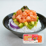 가시제거연구소 연어덮밥 135g 노르웨이 냉장 생연어 샐러드 포케 : 가시제거연구소