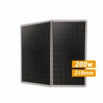 올블랙 고효율 태양광 200W : 제일솔라