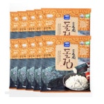 명절 구이 김 선물 세트 7매 20봉 맛있는 김밥 전장 구운 조미 밥도둑 추석 설 회사 : Ushop