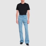 DRIES VAN NOTEN 드리스 반 노튼 PREELY 플레어 데님 팬츠 242-020937-9383-514 : 메종 디