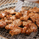 양념 돼지갈비 맛 목살 구이 1kg : 한솔수육
