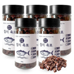 펫티즈 진품 참치 육포 200g,강아지 훈련 노즈워크 간식 져키 큐브 미니바이트 : 펫티즈 공식몰