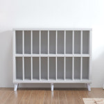 PNP H-H6180 오픈 2단 책장 1200 돌리 직관적 모던한 실내 분위기 거실 유니크 : 헤니스