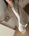 렌츠 투버튼 오버핏 자켓 : 유인어스