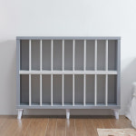 PNP H-H6180 오픈 2단 책장 1200 돌리 직관적 모던한 실내 분위기 거실 유니크 : 헤니스