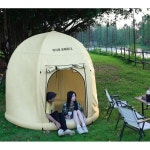 에어돔텐트 자동 터널 그늘막 아지트 차박 방수 오토 육각 경량 : 황금알 상점