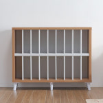 PNP H-H6180 오픈 2단 책장 1200 돌리 직관적 모던한 실내 분위기 거실 유니크 : 헤니스