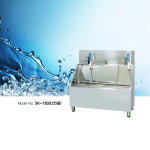 선경산업 장화세척기 장화세척 세정대 2인용 발판 거울형 SK-7300 : 세명트레이딩