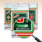 선물김 서천 재래김 미니 도시락김 선물용 김 : 토니코샵