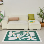 플로라 모던 인테리어 극세사 사계절 거실 러그 카페트 : 타임투데코