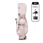허스키뉴욕 허스키골프 샤인 휠캐디백 HKC-91100 pink : 껌골프