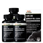 나우그린 블랙마카 맥스 2200 120정 3개 : 데일리원더