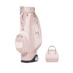 허스키뉴욕 허스키골프 샤인 휠캐디백 HKC-91100 pink : 껌골프