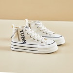 블라벨리 한국판 하이탑 스니커즈 여 2024 가을 신상 학생 러닝 스니커즈 키높이HY237 : 트렌드패피