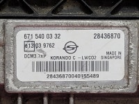 쌍용KGM 코란도C ECU 중고 671 540 03 32 / 6715400332 : 차차 모터스