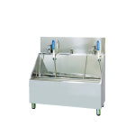 선경산업 장화세척기 장화세척 세정대 2인용 발판 거울형 SK-7300 : 세명트레이딩