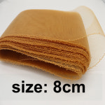 망사원단 8cm 플랫 플레인 Crin 베일링 말털 브레이드 Crinolines 패브릭 공예 여성용 diy 모자 액세서리 : 월드와이드퍼처스