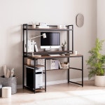 철제 중학생 고등학생 공부 책상 1250 서랍 선반 책상겸테이블 : Standing Tiger