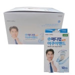 아텍스 뉴 메디랩 아쿠아밴드 표준형 10매입X20개(1박스) 상처 보호 아쿠아 방수 밴드 : 선한의료기