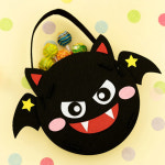 [클릭해바] 할로윈 펠트 가방 만들기 세트 키트 재료 돌봄교실 방과후... 소품 용품 파티 해골 박쥐 꾸미기 어린이 유치원 유아 사탕 주머니 : 클릭해바