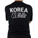 로카티 국산 제1보병사단 전진부대 1사단 군대 컴뱃 쿨론 기능성 반팔티셔츠 : 군인용품D.C백화점