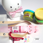 어린이집 생일 답례품 토끼 저금통 단체 선물 구디백 : 정이우수수