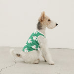 앤블랭크 화이트 버디 강아지 민소매 : 앤블랭크