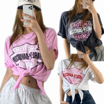 자체제작 해피 매듭 크롭 댄서복 줌바닷컴 방송댄스의상 댄스복 에어로빅 무대의상 줌바웨어 : 디디댄스