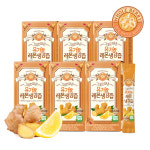 홀베리 그대로 짜낸 유기농 레몬생강즙 6박스(15g, 총84포) 레몬진저샷 : 홀베리