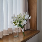 라넌큘러스 화이트 그린 들꽃 조화 부케 - 안개 데이지 셀프웨딩부케 : 피오리레 플라워