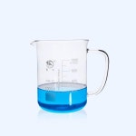 1개/몫 lab 화학 유리 용 손잡이가있는 전체 비커 측정 : 태수무역
