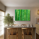 왕죽도 대나무 그림 풍수 인테리어 액자 초소형 (20x28cm) : 사각사각해