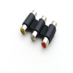3RCA 암 커넥터, 길이 약 30mm, 50 개 : 대성코리아20