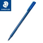 스테들러 트리플러스 437 삼각볼펜 170x45x17mm 6g F촉 블루, 1개 : 507잡화점