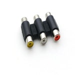 3RCA 암 커넥터, 길이 약 30mm, 50 개 : 대성코리아20