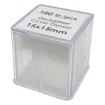 소형 커버 글라스 정사각형 1000개입 15mmx15mm 0101010 : 비전랩사이언스