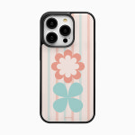자체제작 clover flower 클로버 플라워 폰케이스 맥세이프 글라스 에폭시 범퍼 : 솔림마켓