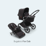 디럭스 부가부 폭스 컵 배시넷 및 시트 스트롤러 스토미 블루 : 부가부 공식 브랜드스토어