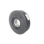 에스컬레이터 스텝 부품, 블랙 휠 롤러 OD80mm W22mm 베어링 6204 RS, : 에이에이 슈퍼