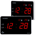 위들린 디지털 벽시계 LED 벽걸이전자시계 WLS-F321R : 주준몰