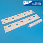 LED모듈 세트 주방42W 418X70mm 2장 삼성 최고급S6주백5700K 기판 교체 : 케이라이팅