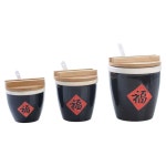 중식 양념통 일식 조미료통 세트 도자기 용기 소스 소금통 소형 항아리 : 루디프몰