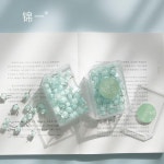 코르크 보드용 TUTU 볼 헤드 핀, 젤리 엄지 압정, 마카롱 컬러 푸시 장식 H0488, 박스당 80 개 : 태수무역