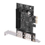 PCI to SATA 컨트롤러, 디스크 어레이 카드, 익스프레스 확장 어댑터, Ide 2Sata Jmb363 : 대흥마켓