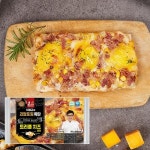 한맥 리얼토핑폭탄 미니 피자 138g (트리플치즈) : 다봄 푸드