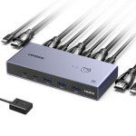 유그린 8K 60Hz HDMI 2.1 USB 멀티허브 KVM 스위치 CM692 : 유그린샵