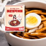 사천짜장 육수여왕 오여사 매운 밀떡볶이 420g 1인분 밀떡 떡볶이 밀키트 : 태능식품 주식회사