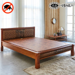 203PU 퀸 M2 진드기방지 황토숯볼 흙침대 : 명품의료기 돌침대